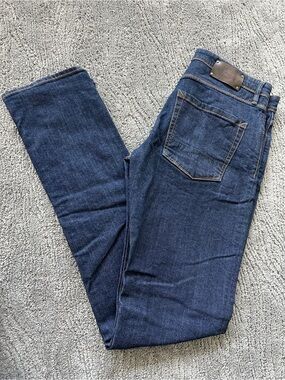 Zanella Malcolm Men's Dark Blue Slim Straight Leg Jeans - 32x33 - NWOT